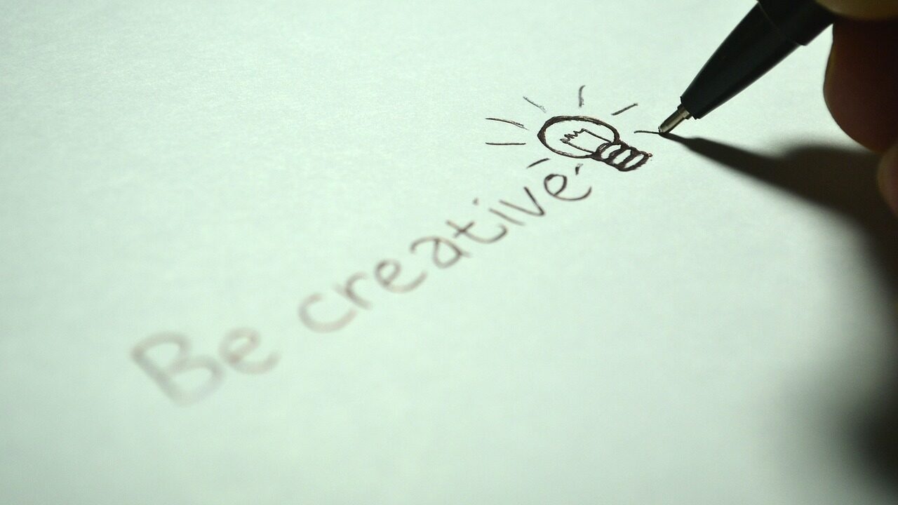 creative, be creative, write
