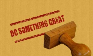 stamp, wood, do something great