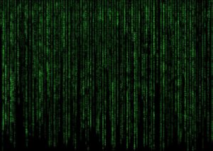 matrix, code, computer