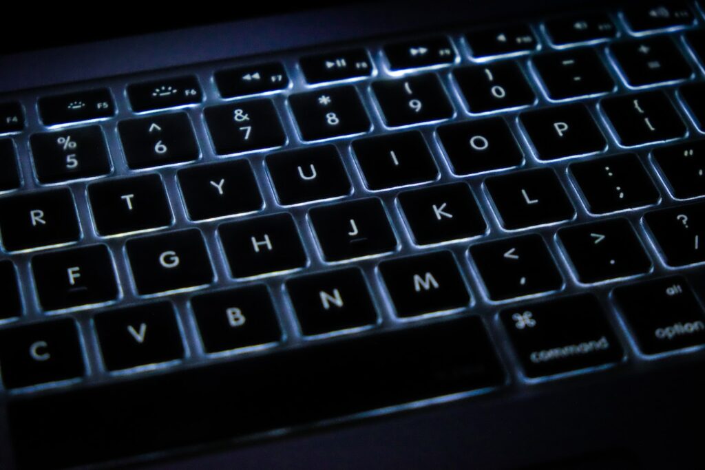 black and gray computer keyboard