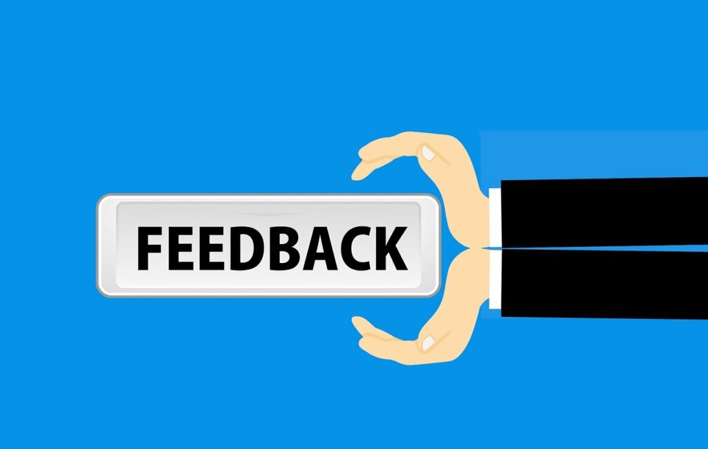 feedback, survey, receive